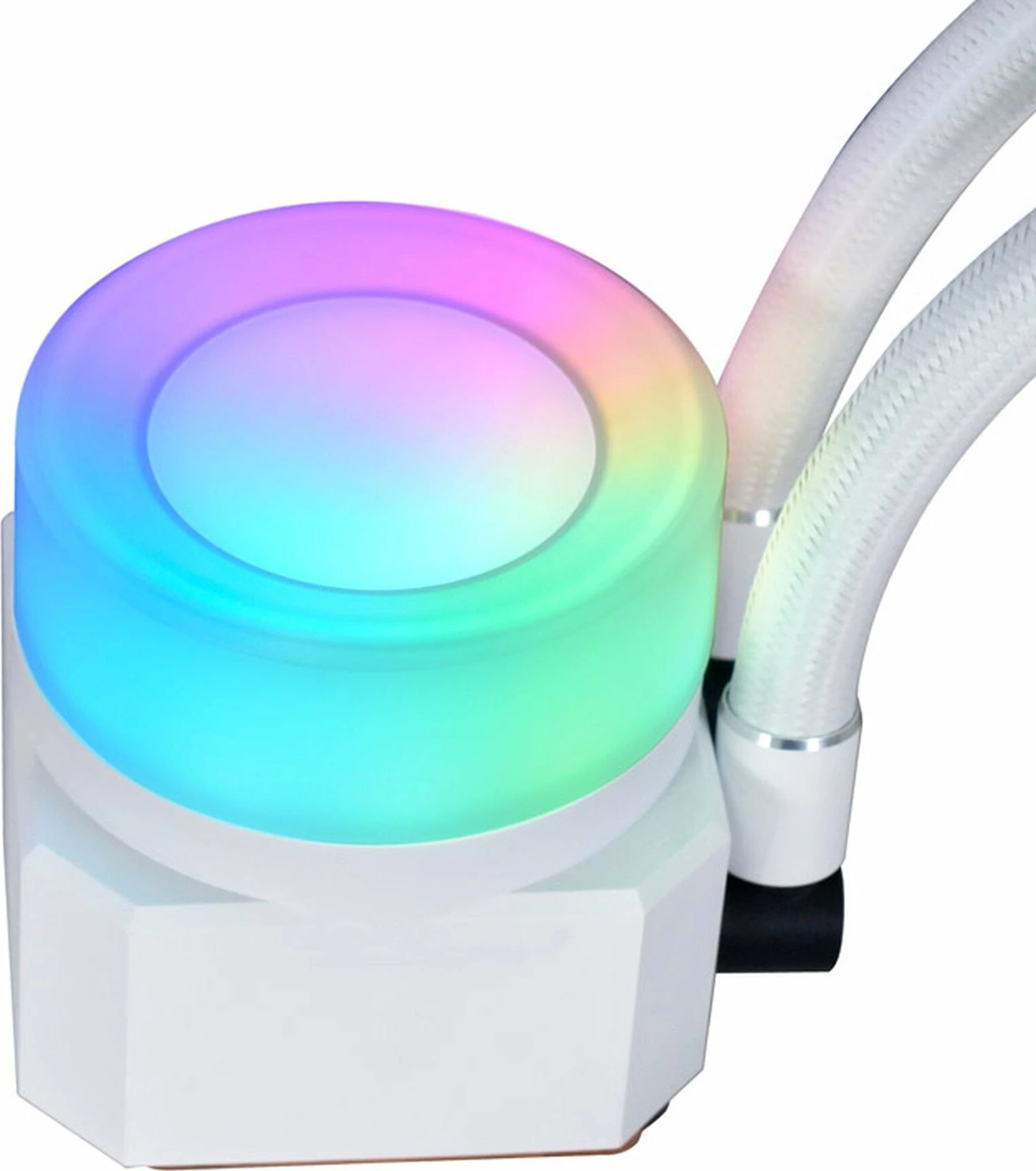 Sistem ftohje me ujë AIO Lian Li Galahad II Trinity Performance 360mm ARGB, i bardhë, 3x120mm