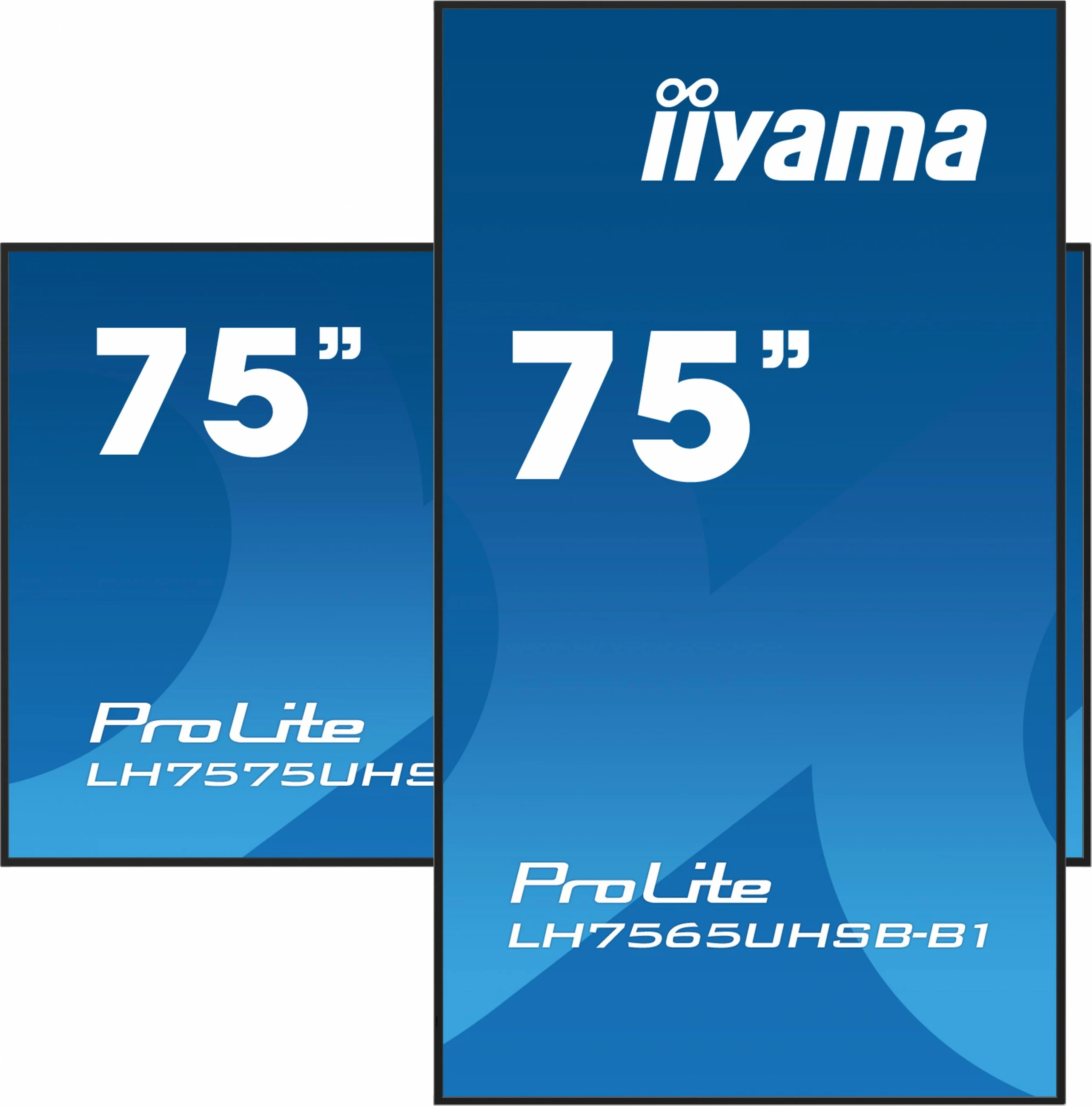 Monitor iiyama ProLite LH7565UHSB-B1, 75 inç, 4K Ultra HD, LED, Wi-Fi, i zi