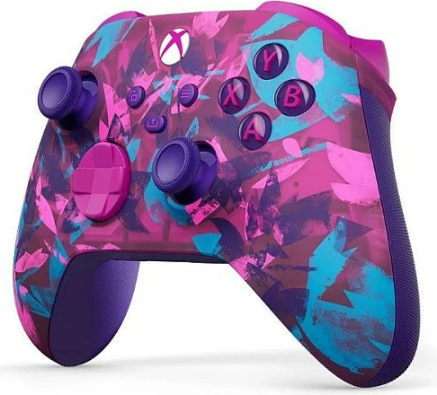 Kontroller wireless Microsoft Xbox Heart Breaker Special Edition, Bluetooth, 3.5 mm, rozë/vjollcë/kaltër