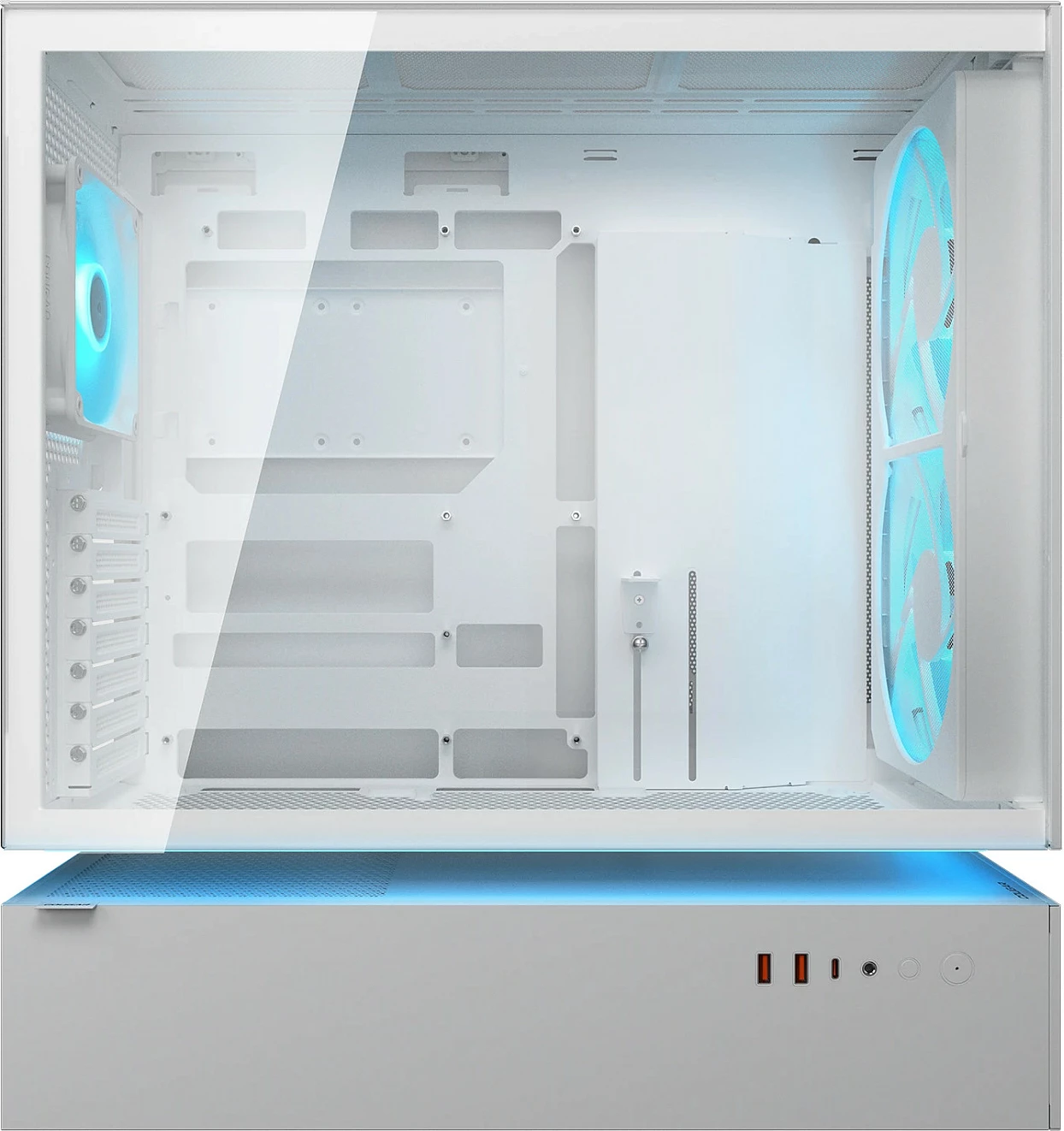 Kasë Cougar CFV235 Mesh, Midi Tower ATX, ARGB, xham, e bardhë