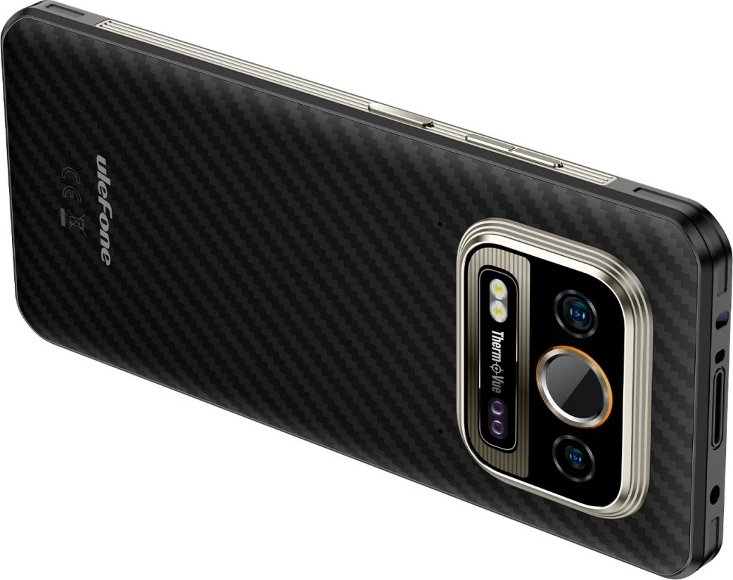 Celular Ulefone Armor 25T 4G, 6/256GB, IP69K, Thermal Vision, Frost Black