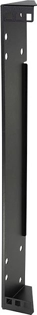 Rack 19" LogiLink, 1U, montim nën tavolinë/mur, i zi