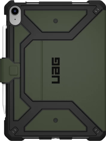 Mbështjellës UAG Metropolis SE për iPad 10.9" (10 gen.), me mbajtës për Apple Pencil, Jeshil