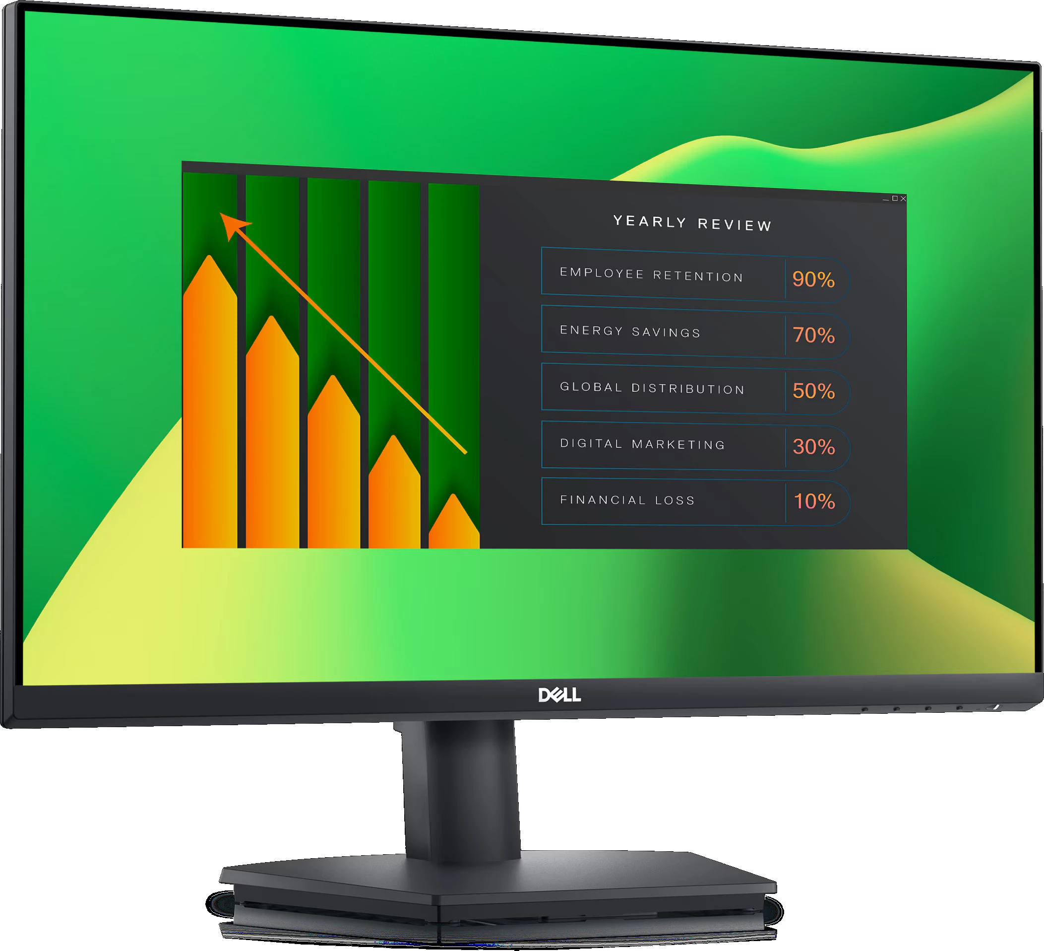 Monitor Dell E2424HS, 23.8", Full HD