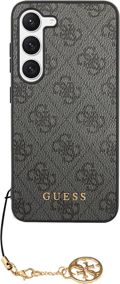 Mbështjellës Guess 4G Charms për Samsung Galaxy S24+, i zi