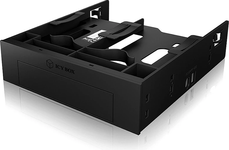 Kornizë montimi ICY BOX, adaptor për 2x 2.5" + 1x disk, e zezë
