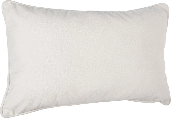 Jastëk dekorativ Lubel, ngjyrë fildishi, 30x50cm