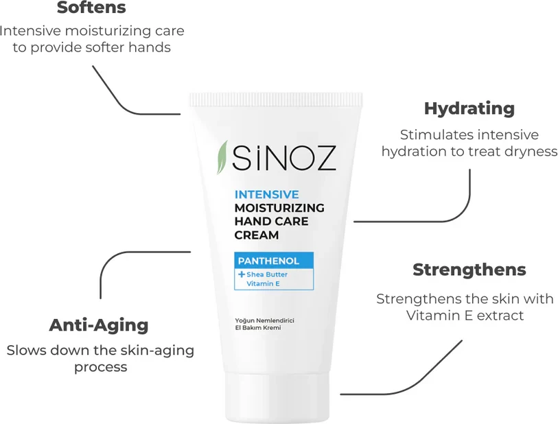 Krem për hidratimin e duarve Sinoz Intensive