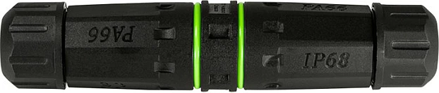 Konektor fibër optike outdoor LogiLink Simplex SC, IP68, me 2 glandë kablli, i zi