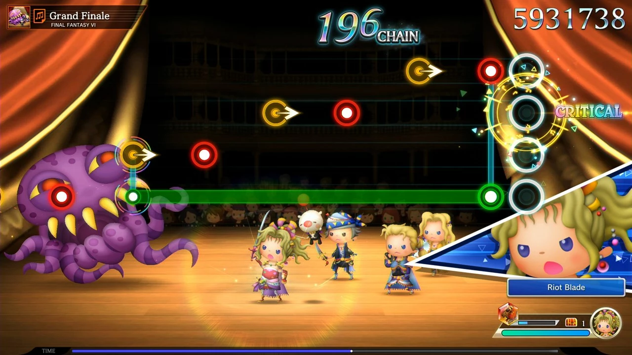Lojë, Square Enix, Theatrhythm Final Bar Line, Nintendo Switch, 385 këngë, PEGI 16