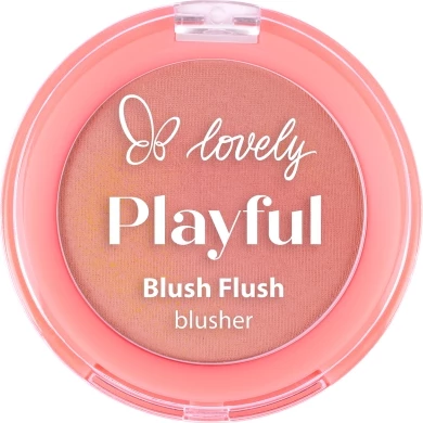 Blush krem-pudër Lovely Playful Blush Flush 02 Poppy për femra, 7g