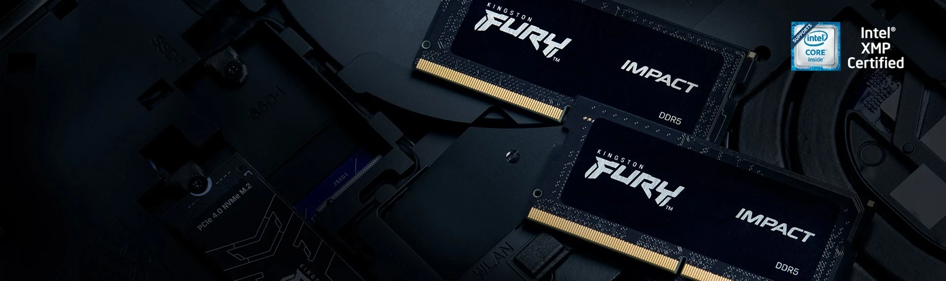 RAM Memorie Kingston Fury Impact, SODIMM, DDR5, 16 GB, 5600 MHz, CL40
