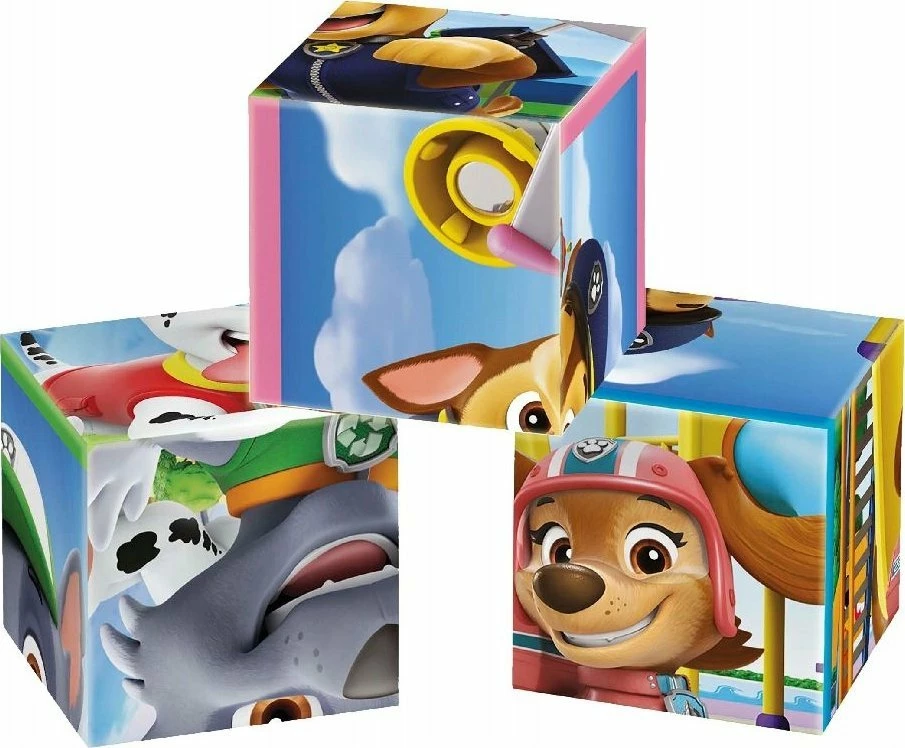 Kocka puzzle Clementoni Paw Patrol 12 copë (6 foto)