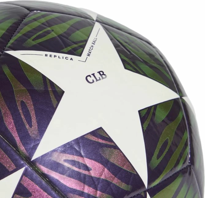 Top futbolli adidas UCL 25/26 Final Club KT0658, i bardhë/vjollcë/jeshil [Madhësia: 3]
