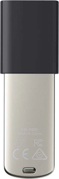 Pendrive Lexar Fingerprint F35 Pro 256GB USB 3.2 Gen1 USB-A, e zezë/argjend