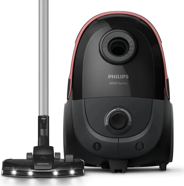 Philips seria 6000 XD6142/12 fshesë me korrent 4 L cilindër fshesë me korrent të thatë 900 W qese pluhuri
