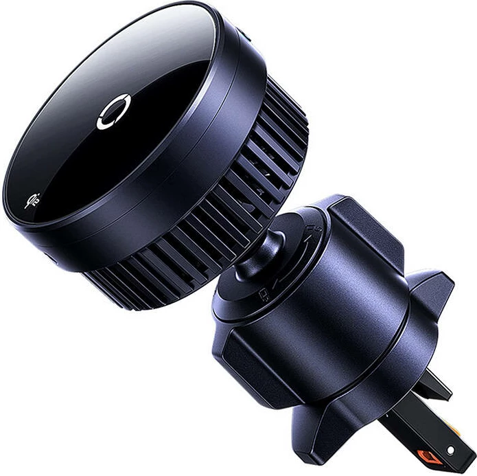 Mbajtës celulari Baseus MagPro CW04 me karikues wireless 15W, i zi