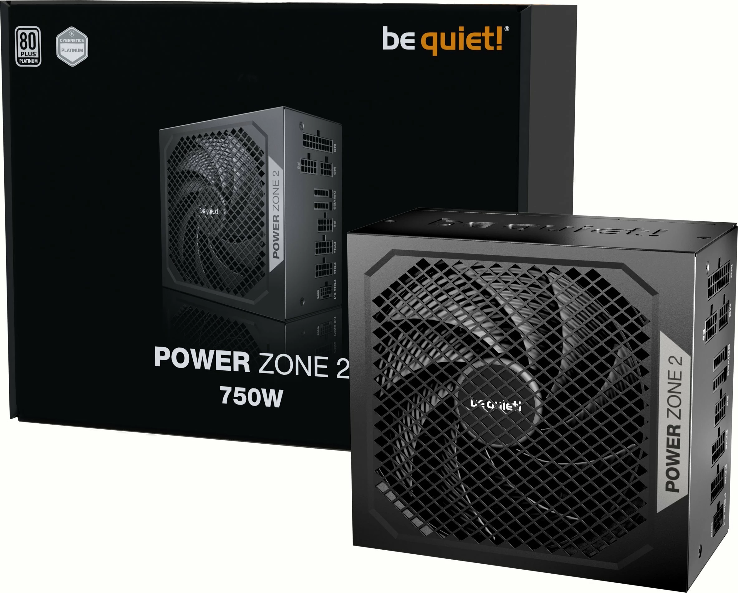 Furnizues rryme be quiet! Power Zone 2 BP006EU 750W, 80 Plus Platinum, fully modular, ATX 3.1, i zi