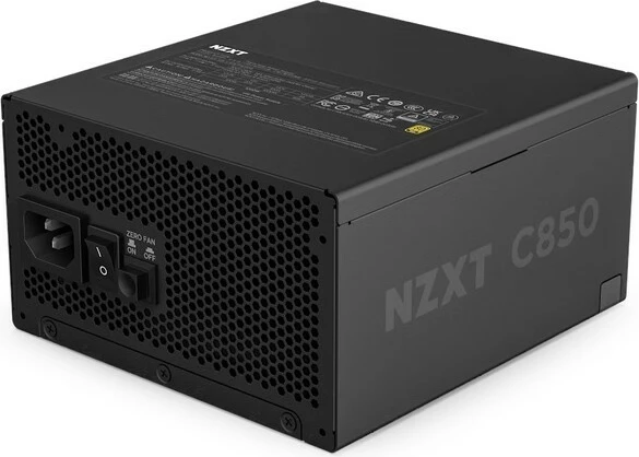Furnizues energjie modular për Kompjuter, NZXT C850 (PA-8G2BB-EU) 850W 80 PLUS Gold ATX 3.1, i zi