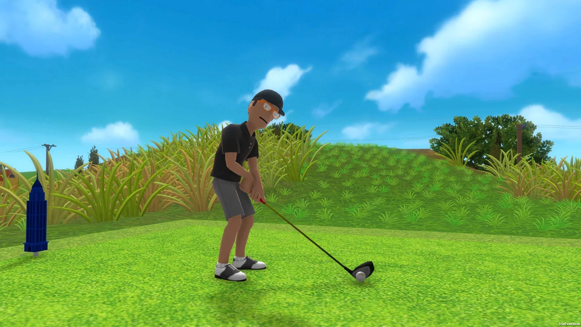 Komplet lojë golfi Maxx Tech Tee Time Golf për Nintendo Switch (CIAB), 2 klube Joy-Con