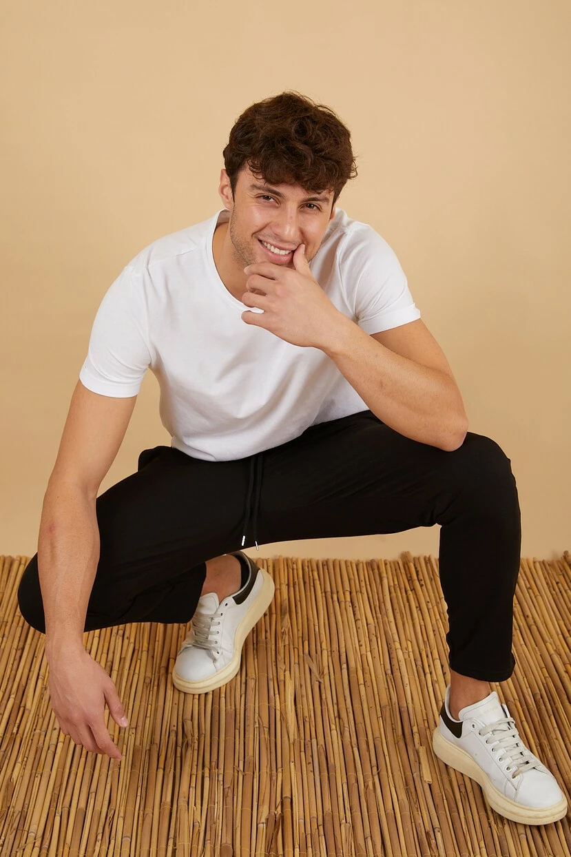 Trenerka të poshtme për meshkuj Twenty3, të zeza 