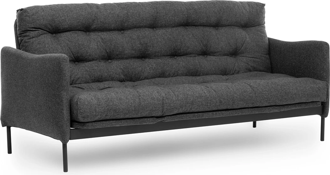 Divan-krevat 3 vendësh Atelier del Sofa, ngjyrë gri e errët