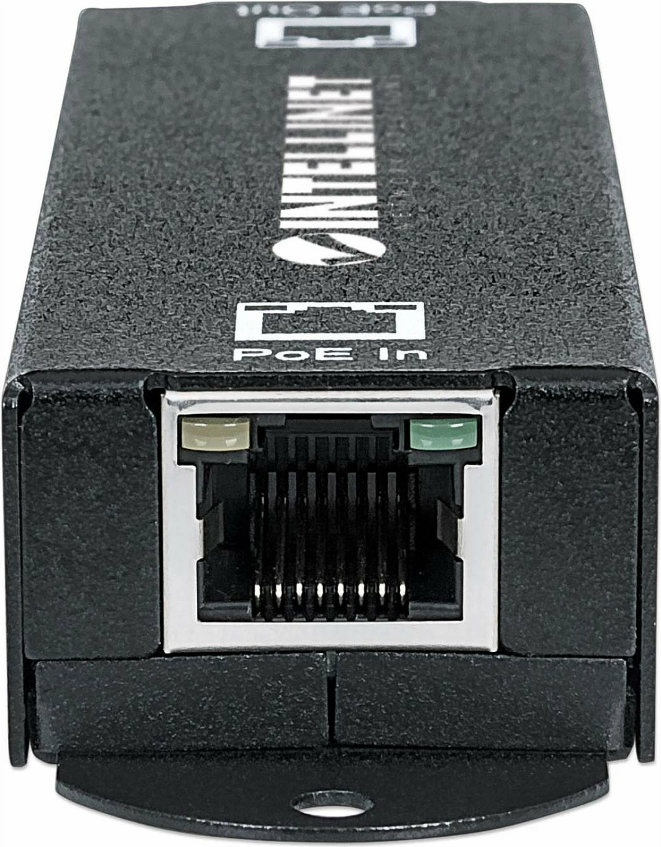 Zgjerues PoE+ Gigabit Intellinet 560962, 2x RJ45, IEEE 802.3at/af, metal, i zi