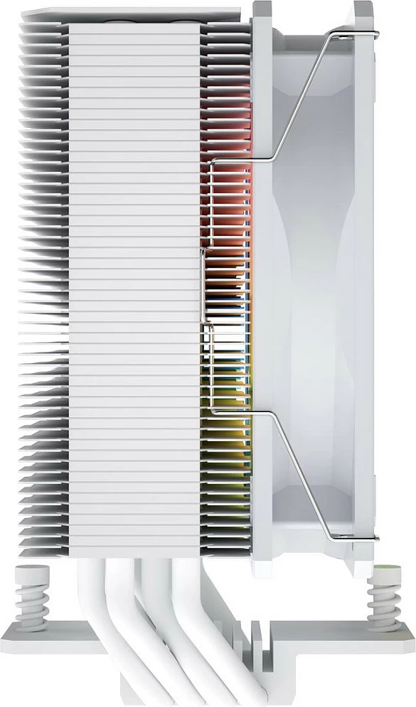 Ftohës procesori FSP NP5-WA, Air cooler, 120mm RGB, AM5/AM4 LGA1851/1700/1200, i bardhë