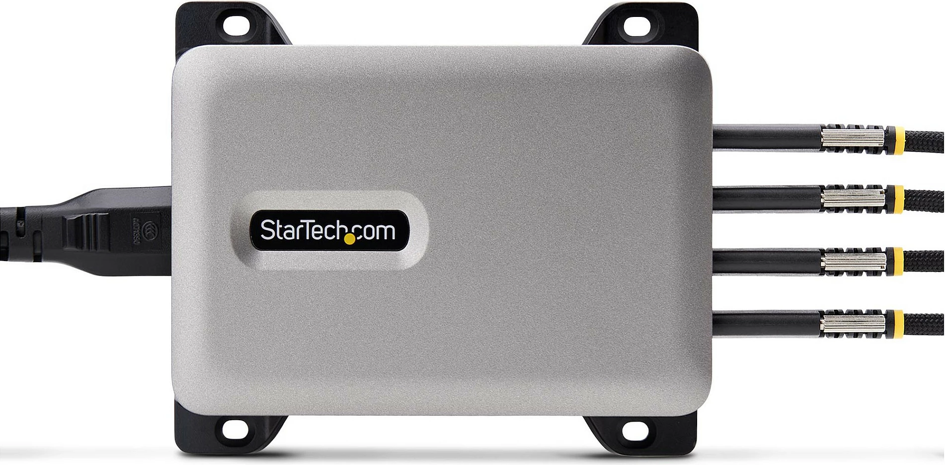 Karikues USB-C StarTech 4-Port 240W PD 3.1 GaN, 140W EPR, 1.8 m, gri