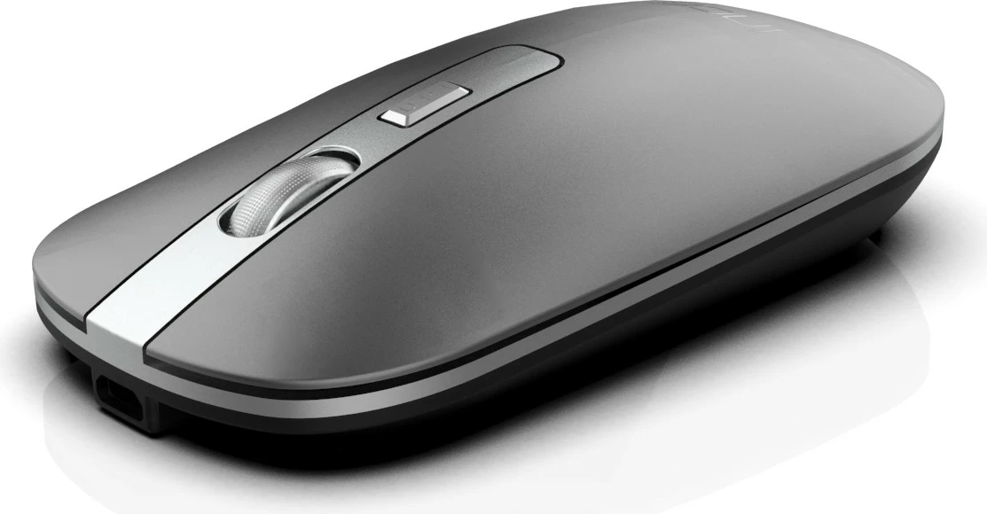Maus Inca IWM-531RG, wireless & Bluetooth, 1600 DPI, akku, argjend