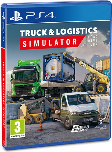 Lojë Aerosoft Truck & Logistics Simulator për PlayStation 4 (PS4), PEGI 3