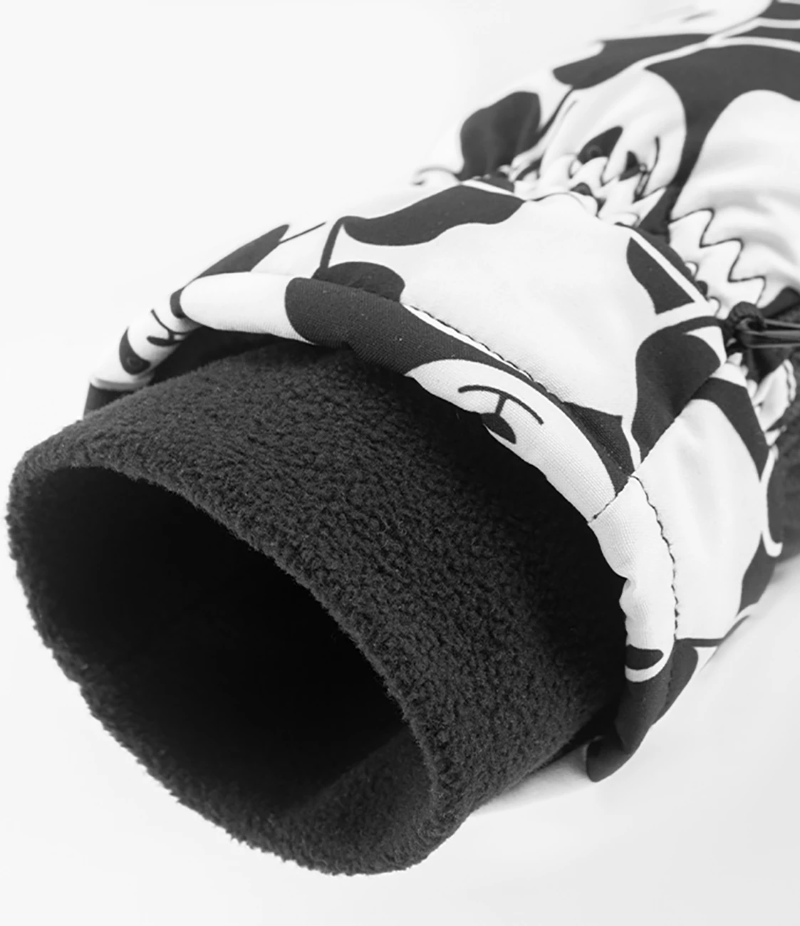 Doreza ski për fëmijë Qunature Panda Heat Transfer, S, e zezë/e bardhë