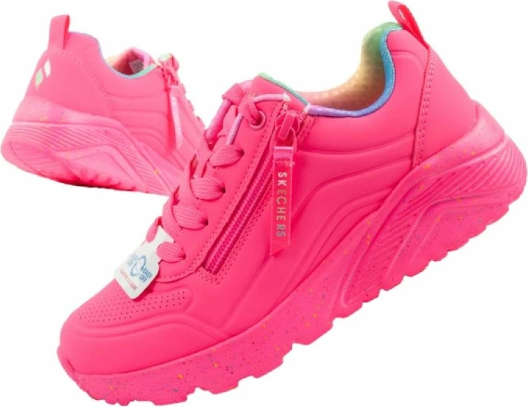 Atlete fëmijësh Skechers Uno Lite, rozë