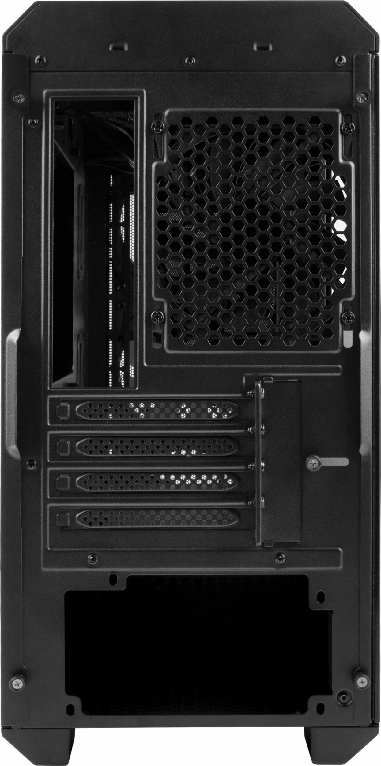 Kasë GENESIS Irid 503 V2 NPC-1558 Mini Tower, Micro-ATX/Mini-ITX, tempered glass, USB 3.0, e zezë