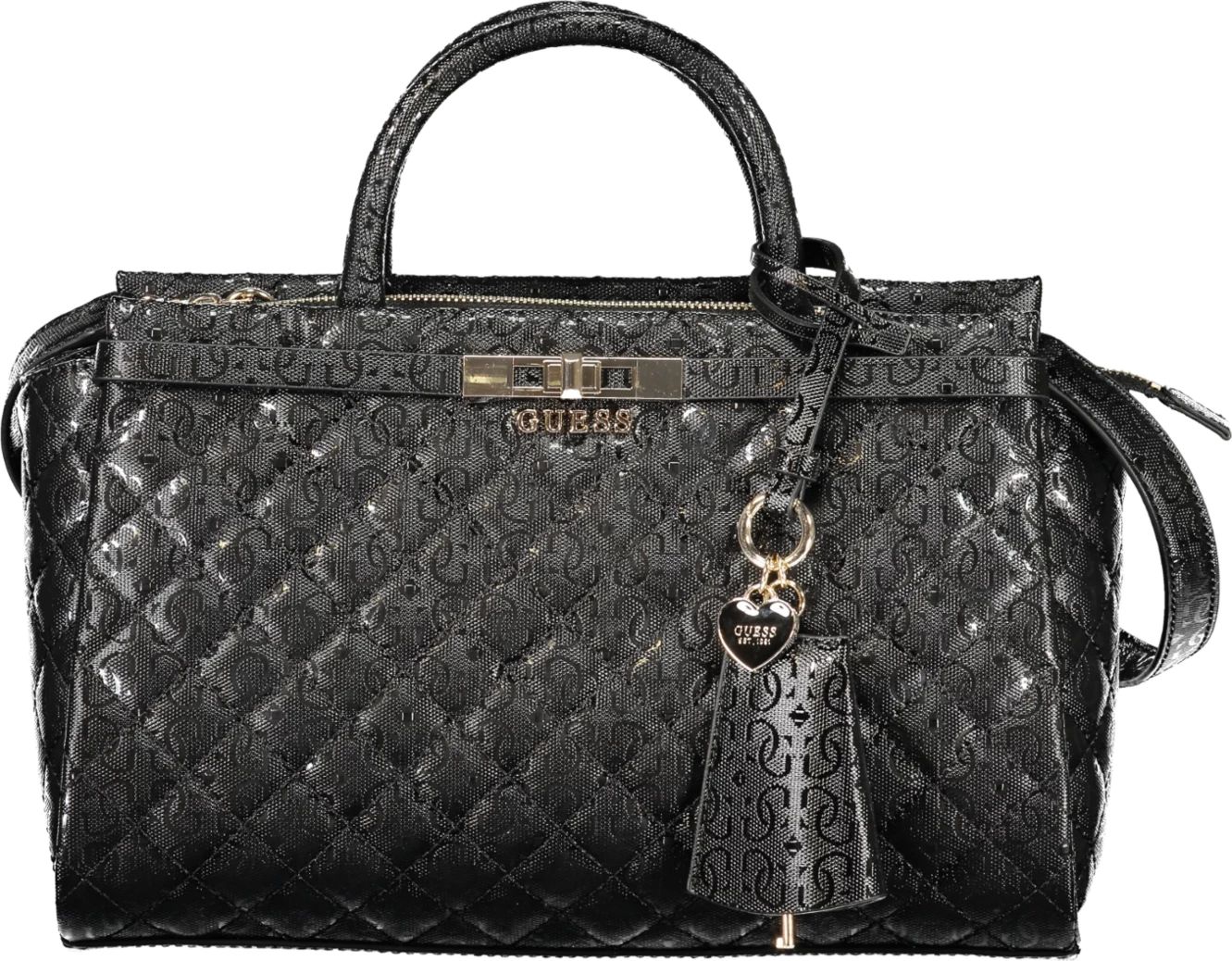 Çantë për femra GUESS JEANS IDRA BAG, e zezë