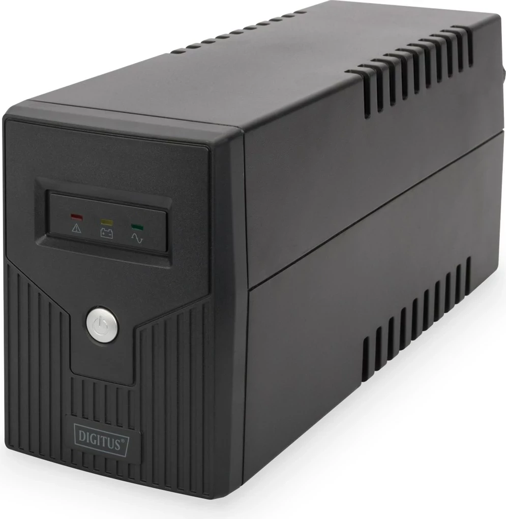 UPS DIGITUS DN-170063-B, 600 VA/360 W, 2 dalje AC, E zezë