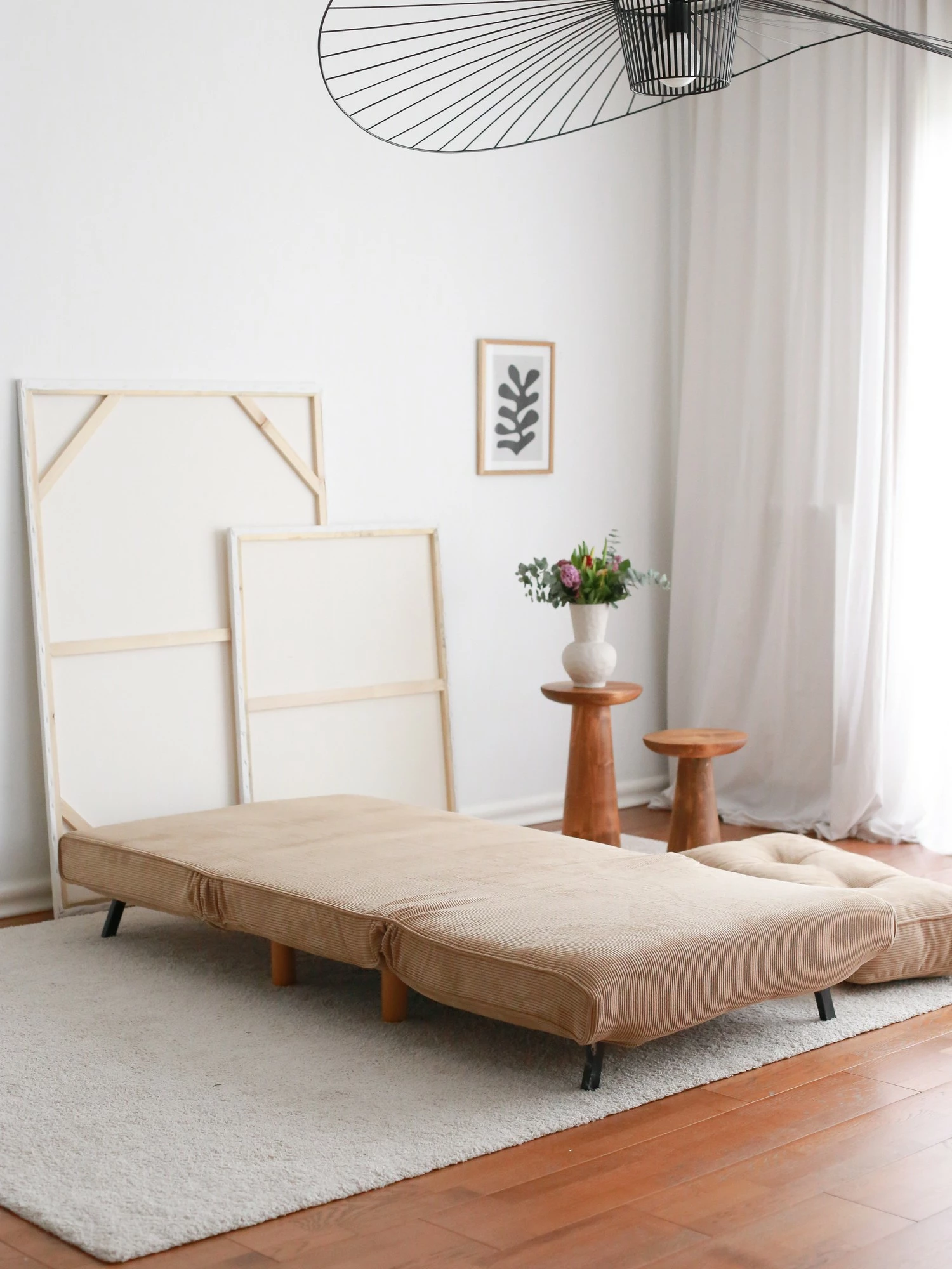 Krevat-kolltuk një vendësh Foldy, kafe, Atelier del Sofa