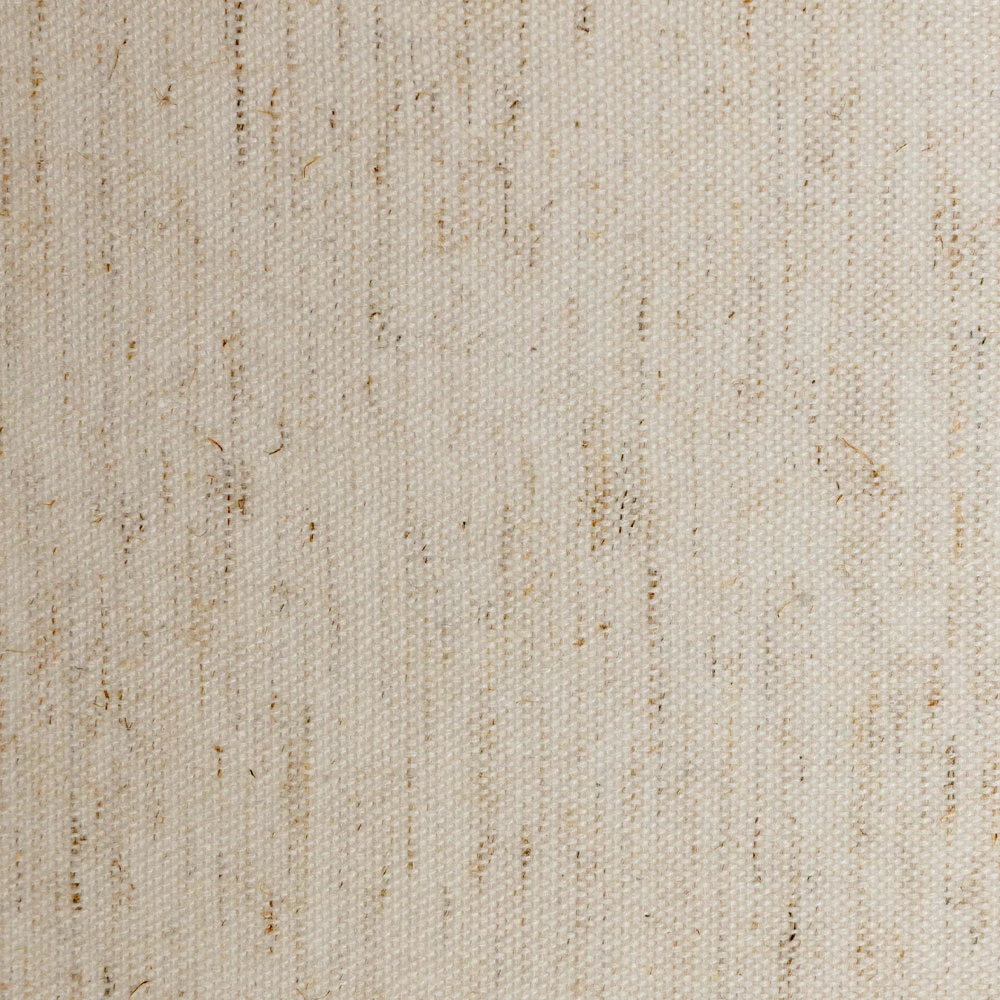 Lampë tavoline Santorini, qeramike e bardhë, abazhur liri bezhë, 30x30x60cm