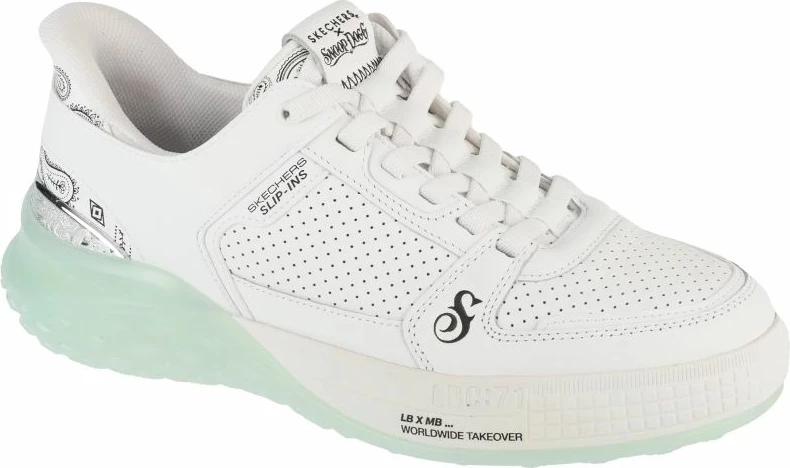 Këpucë Skechers lifestyle, të bardha