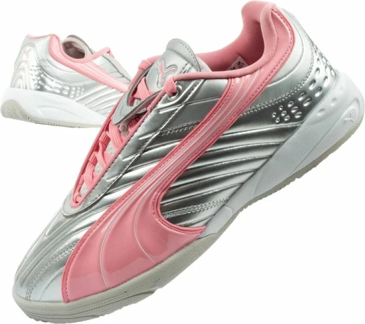 Atlete Puma V-S2 Goalgetter për të rinj, hiri/argjend