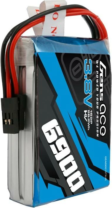 Bateri LiPo Gens Ace 6900mAh 3.8V 1C 1S2P për makina RC