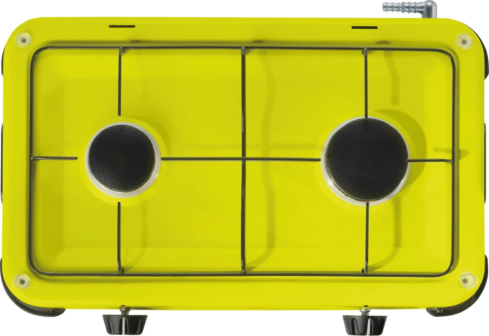 Sobë gazi kampingu Meva BASIC 2, 2 fushë, Metal, Gjelbër