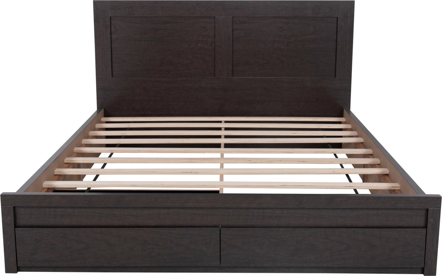 Krevat CAPRI FH312.11 me 2 sirtarë melamine, ngjyrë wenge, për dyshek 150x200 cm