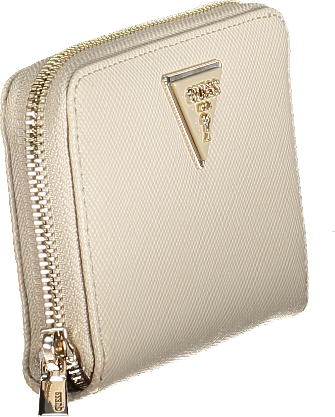 Portofol GUESS JEANS LAUREL II SLG për femra, bezhë