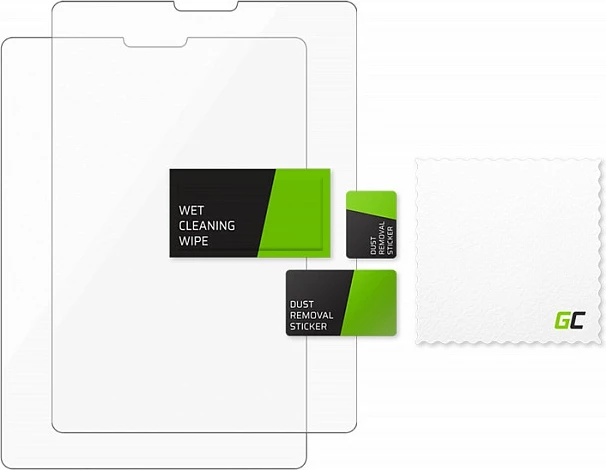 Mbrojtës ekrani Green Cell GC Clarity për iPad Pro 12.9", 9H, 2 copë, transparent