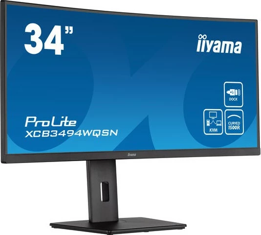 Monitor iiyama XCB3494WQSN, 34'', 3440x1440, i zi