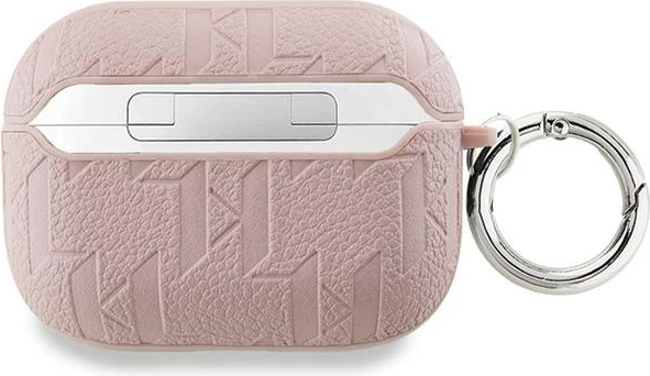 Mbështjellës Karl Lagerfeld Monogram Karl & Choupette Head për AirPods Pro 2, Rozë