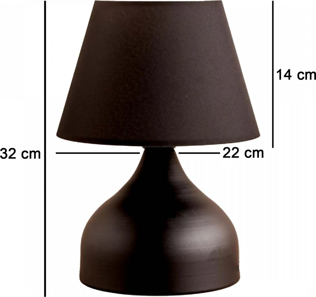 Llambë tavoline Opviq, AYD-3433, ngjyrë e zezë