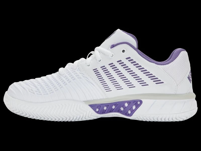 Atlete K-Swiss EXPRESS LIGHT 3 HB, të bardha/vjollcë [Madhësia: 41]