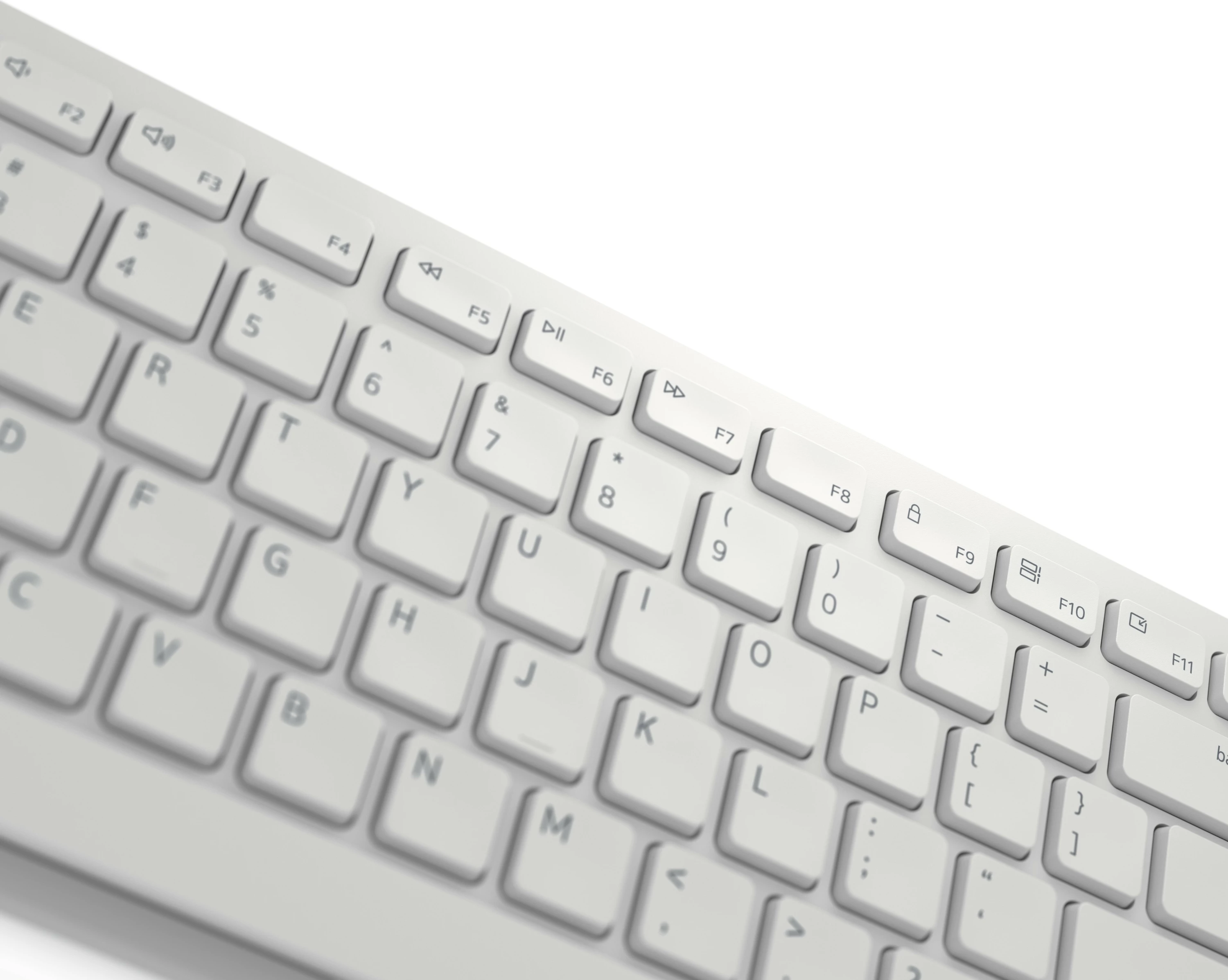 Set Tastierë dhe Maus Dell Pro KM5221W - Wireless, e bardhë